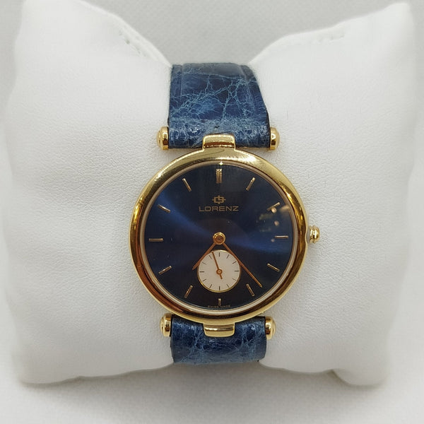 Orologio donna Lorenz Swiss Made solo tempo 15610AA Blu | Gioiellitosti.it