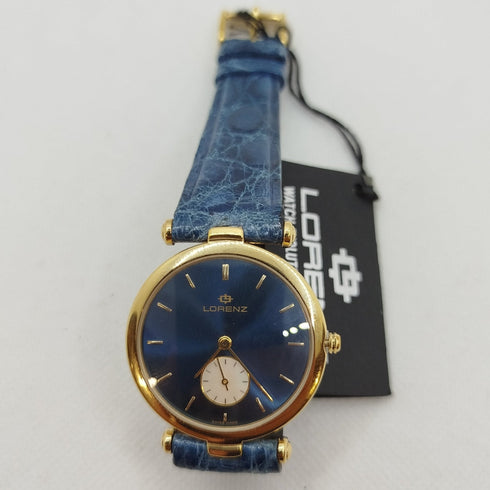 Orologio donna Lorenz Swiss Made solo tempo 15610AA Blu | Gioiellitosti.it