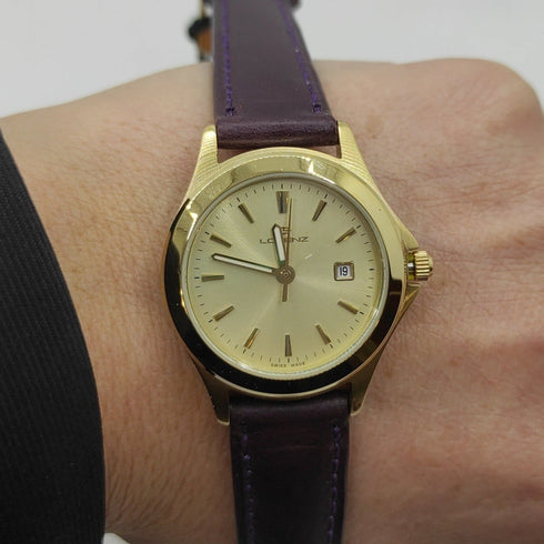 Orologio Lorenz Swiss Made placcato oro 024616BB | Gioiellitosti.it