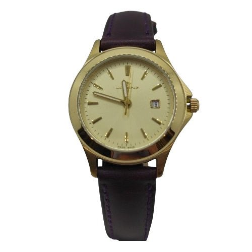 Orologio Lorenz Swiss Made placcato oro 024616BB | Gioiellitosti.it