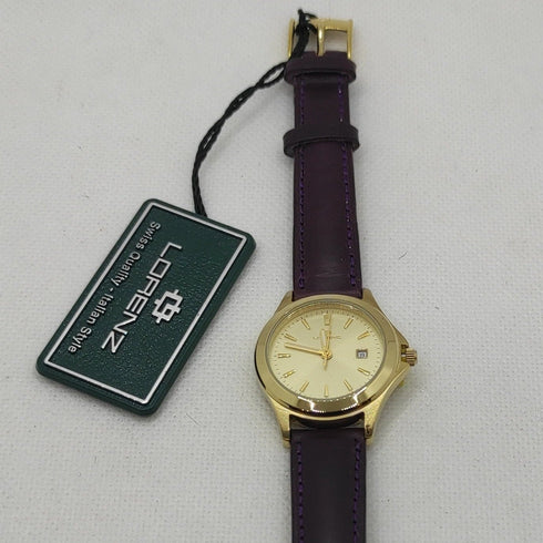 Orologio Lorenz Swiss Made placcato oro 024616BB | Gioiellitosti.it
