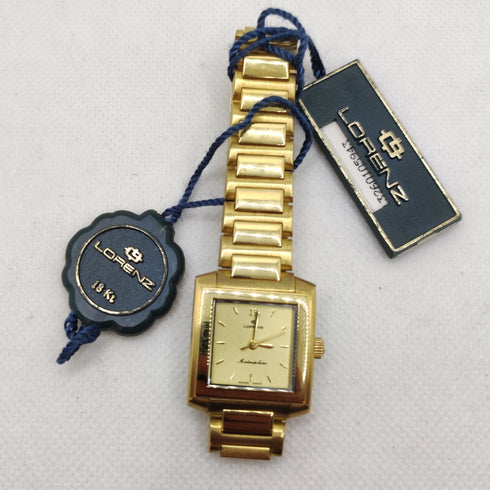 Orologio oro 18k donna Lorenz Swiss Made bracciale oro 901643 | Gioiellitosti.it