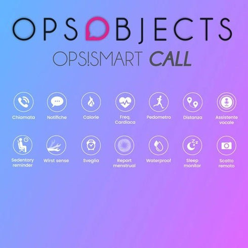 Orologio Smartwatch OPS!SMART Call 38mm | Gioiellitosti.it