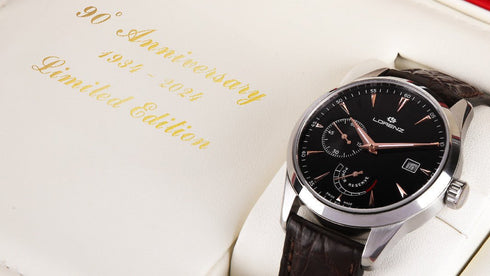 Orologio Uomo Automatico Swiss Made Nero Lorenz 090014BB | Gioielli Tosti