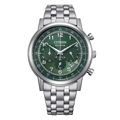 Orologio Uomo Citizen Crono CA4630 - 53X Eco Drive Verde | Gioiellitosti.it