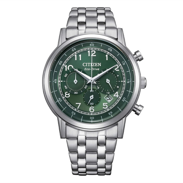 Orologio Uomo Citizen Crono CA4630 - 53X Eco Drive Verde | Gioiellitosti.it