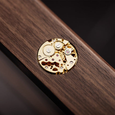 Porta Orologi in legno Noce 5 Unità | Gioiellitosti.it