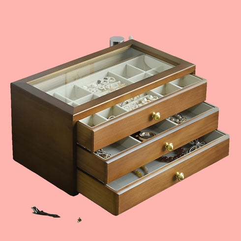 Portagioie da Comò in Legno Multi Cassetto | Gioiellitosti.it