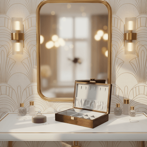 Portagioie Elegante in legno | Gioiellitosti.it