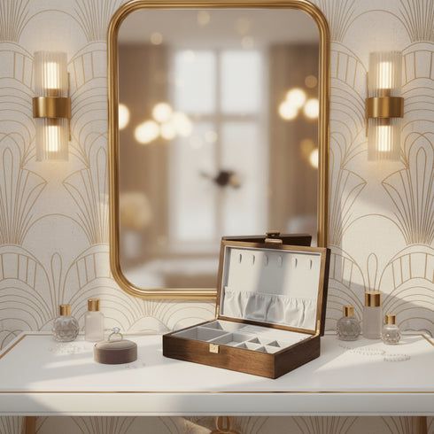 Portagioie Elegante in legno | Gioiellitosti.it