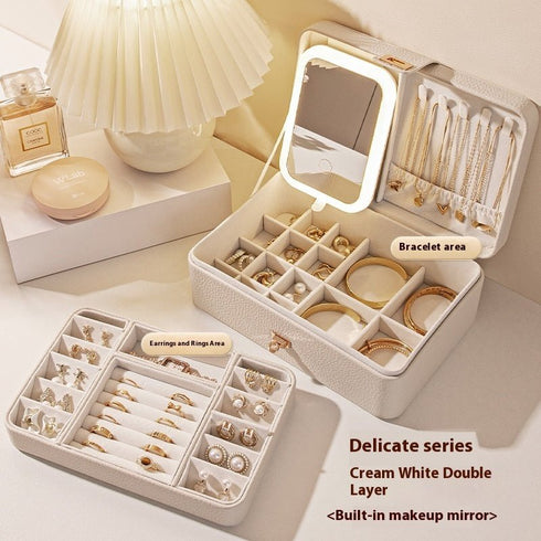 Portagioie Moderno da camera con specchio | Gioiellitosti.it