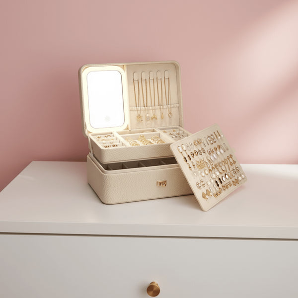 Portagioie Moderno da camera con specchio | Gioiellitosti.it