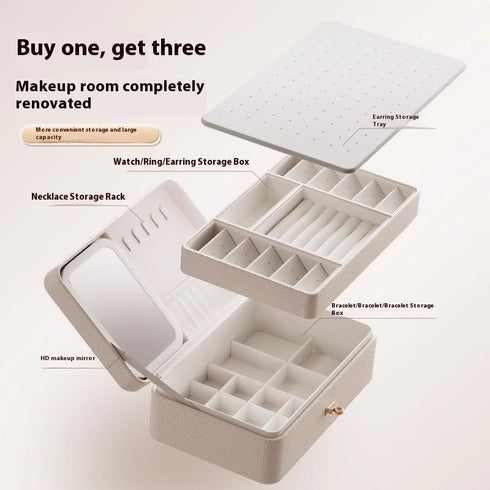 Portagioie Moderno da camera con specchio | Gioiellitosti.it