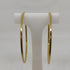 Orecchini oro 18 kt Donna cerchio liscio 3,70 gr | Gioiellitosti.it