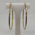 Orecchini oro 18 kt Donna cerchio liscio 3,70 gr | Gioiellitosti.it