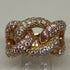 Anello a fascia con brillanti oro 18k 10,00 gr | Gioiellitosti.it