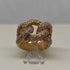 Anello a fascia con brillanti oro 18k 10,00 gr | Gioiellitosti.it