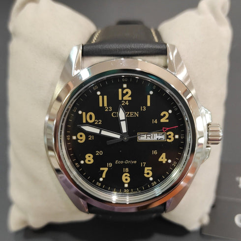 Citizen Eco Drive AW0050-07E Solo tempo pelle | Gioiellitosti.it