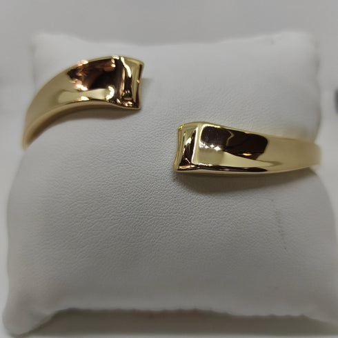 Bracciale oro 18 kt donna rigido lucido peso 9,30gr Solid 18k gold bracelet | Gioiellitosti.it