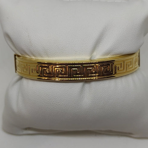 Bracciale oro 18 kt donna rigido lucido peso 12,00 gr | Gioiellitosti.it
