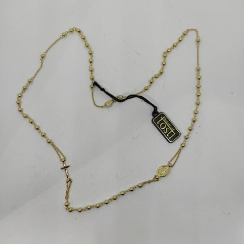 Collana Rosario oro 18 kt unisex girocollo 50 cm 5.4 g | Gioiellitosti.it