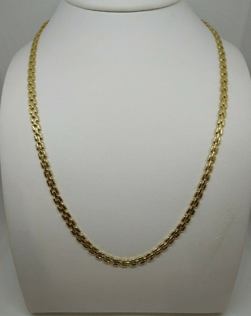 Collana oro giallo 18 kt Donna Girocollo maglia piatta 47 cm 12,20 gr | Gioiellitosti.it
