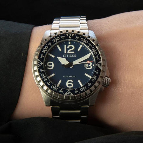 Citizen Automatic NJ2191-82L Acciaio WR 100M | Gioiellitosti.it