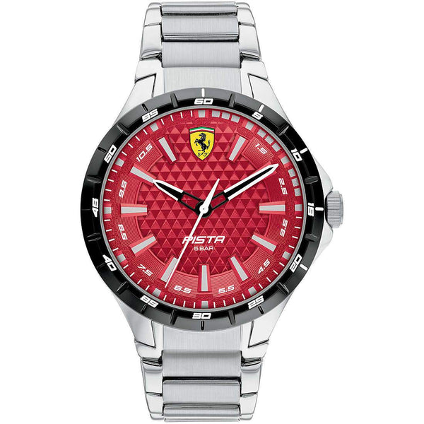Orologio Scuderia Ferrari Pista FER0830865 Solo tempo acciaio