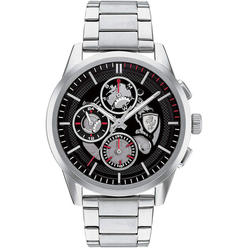 Orologio uomo Scuderia Ferrari FER0830831 Cronografo acciaio | Gioiellitosti.it
