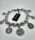 Bracciale argento 925 Donna ciondoli monete SUALI' Monete BM1837 | Gioiellitosti.it