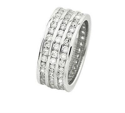 Anello argento 925 fascia con zirconi 2JEWELS 223065 | Gioiellitosti.it