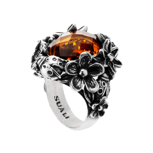 Anello Argento 925 Topazio SUALI' BM2673/3/16 Primavera | Gioiellitosti.it