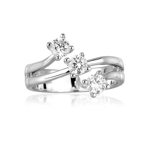 Anello argento 925 trilogy MABINA 523037 | Gioiellitosti.it