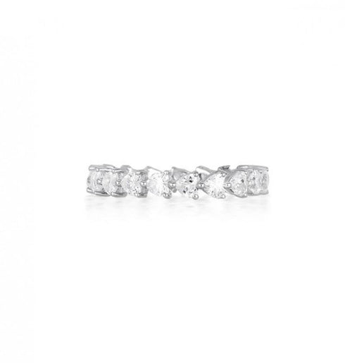 Anello argento 925 Veretta Cuore MABINA 523066 | Gioiellitosti.it