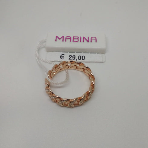Anello argento e zirconi MABINA 523135 | Gioiellitosti.it