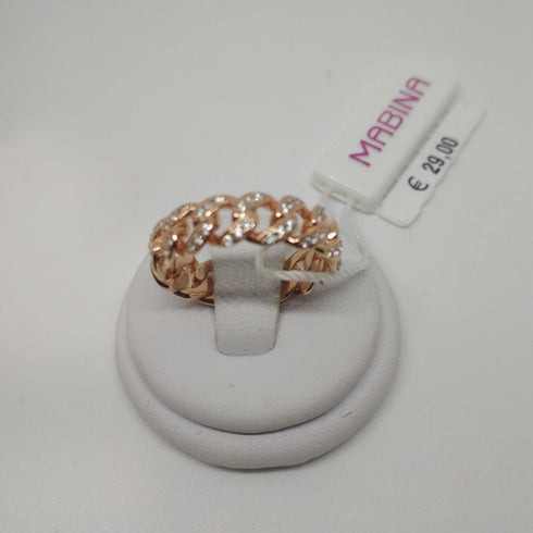 Anello argento e zirconi MABINA 523135 | Gioiellitosti.it