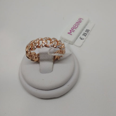 Anello argento e zirconi MABINA 523135 | Gioiellitosti.it