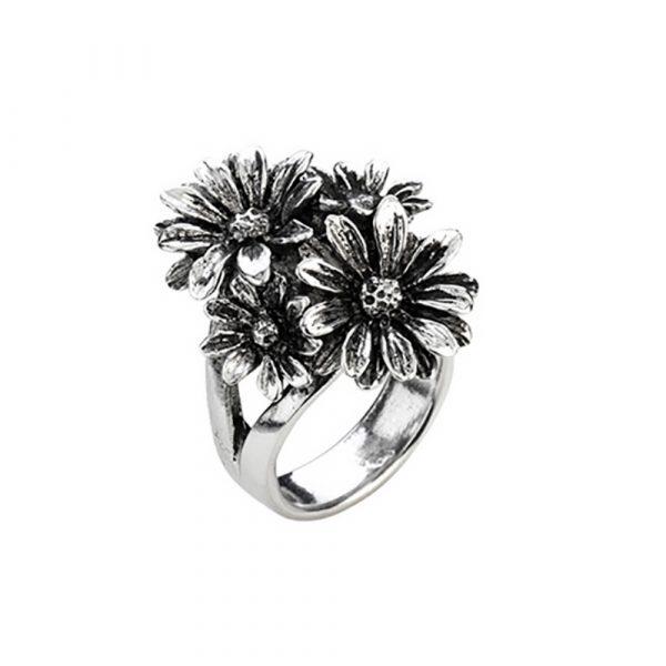 Anello da donna argento 925 SUALI' Margherite piccole BM1544 | Gioiellitosti.it