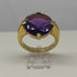 Anello donna oro 18 kt pietra Ametista 8,1 gr | Gioiellitosti.it