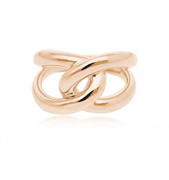 Anello fascia Abbraccio Mabina 523200 Argento 925 dorato | Gioiellitosti.it