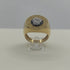 Anello oro 18 kt Donna chevalier con medaglione 5,9 gr | Gioiellitosti.it