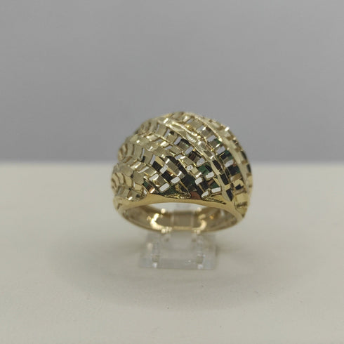 Anello oro 18 kt Donna fascia bombata 5,70 gr | Gioiellitosti.it