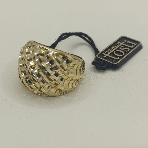 Anello oro 18 kt Donna fascia bombata 5,70 gr | Gioiellitosti.it