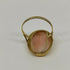 Anello oro 18 kt donna Modello conchiglia cammeo 3,50 gr | Gioiellitosti.it