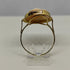 Anello oro 18 kt donna Modello conchiglia cammeo 3,50 gr | Gioiellitosti.it