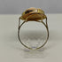 Anello oro 18 kt donna Modello conchiglia cammeo 3,50 gr | Gioiellitosti.it