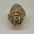 Anello oro 18 kt donna Modello contrarie' bombata 8,00 gr | Gioiellitosti.it