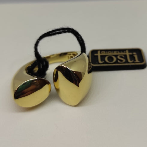 Anello oro 18 kt Donna Modello contrarie' lucido 6,40 gr | Gioiellitosti.it