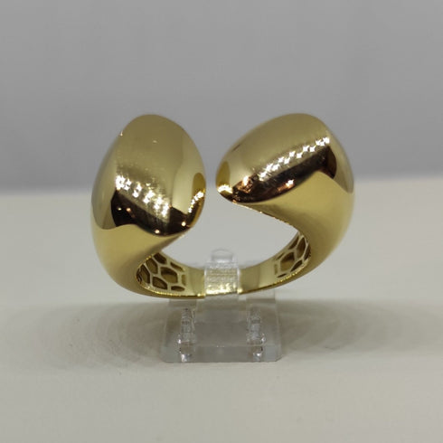 Anello oro 18 kt Donna Modello contrarie' lucido 6,40 gr | Gioiellitosti.it
