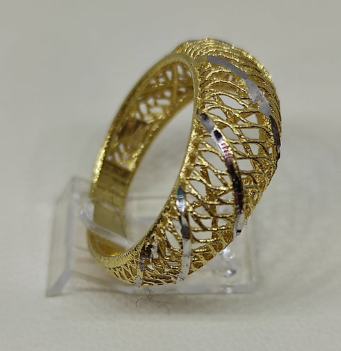 Anello oro 18 kt donna Modello fascetta bombata 3,50 gr | Gioiellitosti.it